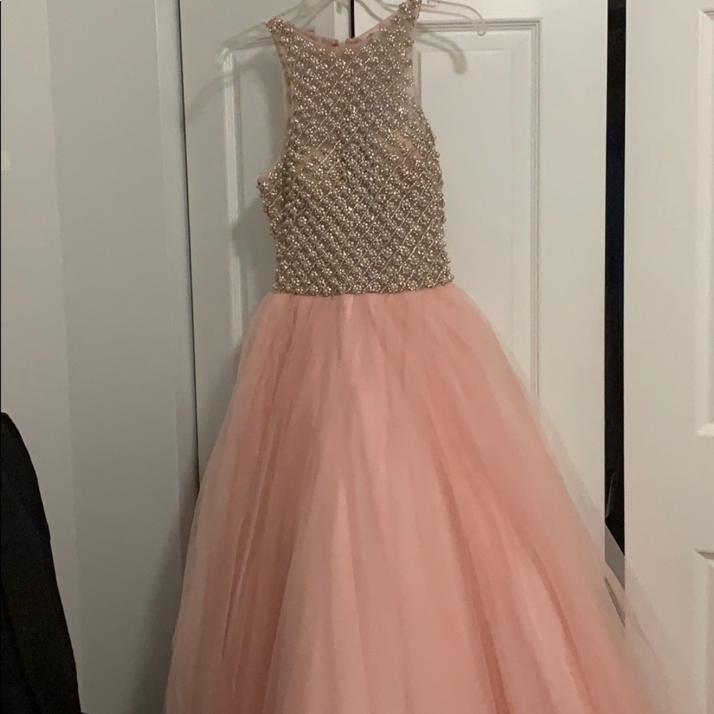 Blush Quinceañera/Prom Dress